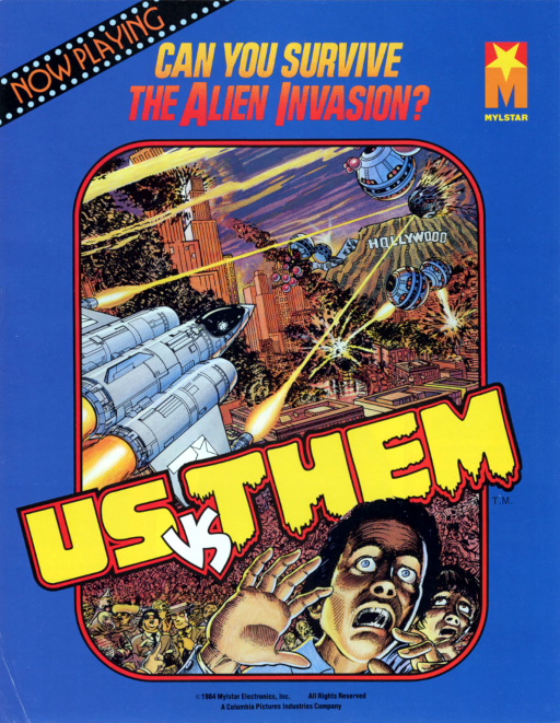 Us vs. Them MAME2003Plus Game Cover